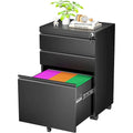 Classificatore verticale/mobile a 3 cassetti per ufficio domestico