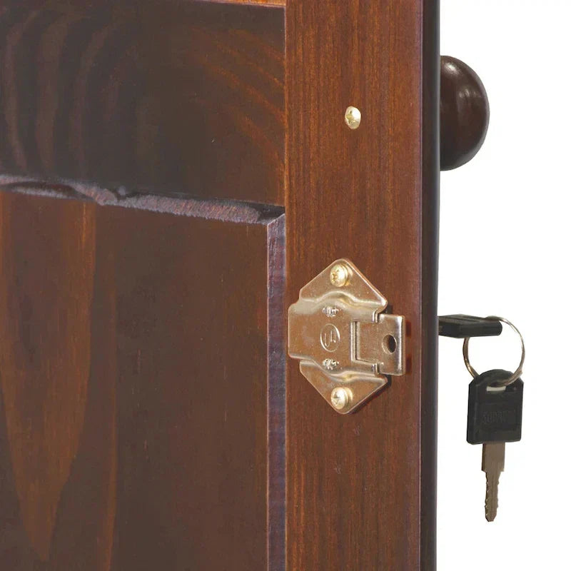 Guardaroba a 3 ante - Bianco/Moka/Java - Legno massello