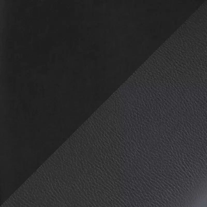 Sedia da pranzo o d'accento Mid-Century, bambù nero/PU nero