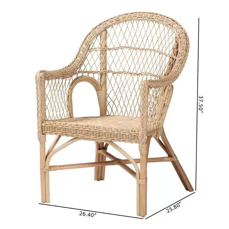 Poltrona in Rattan Naturale