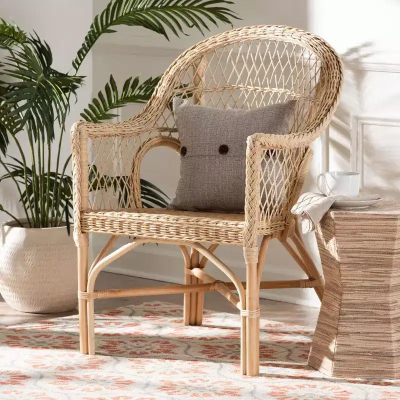 Poltrona in Rattan Naturale