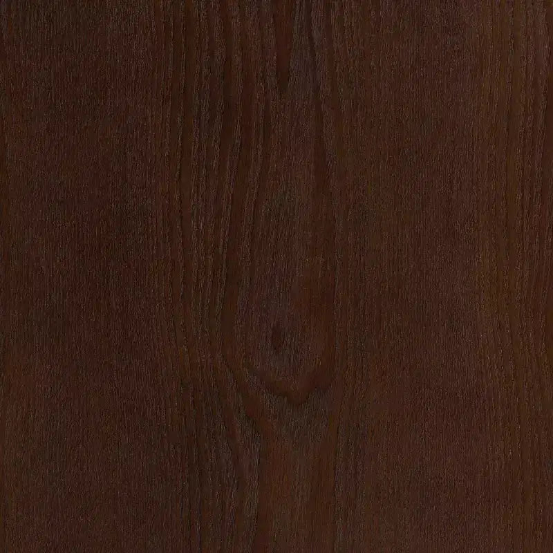 Comò a 6 cassetti in tessuto e legno, beige/wengé
