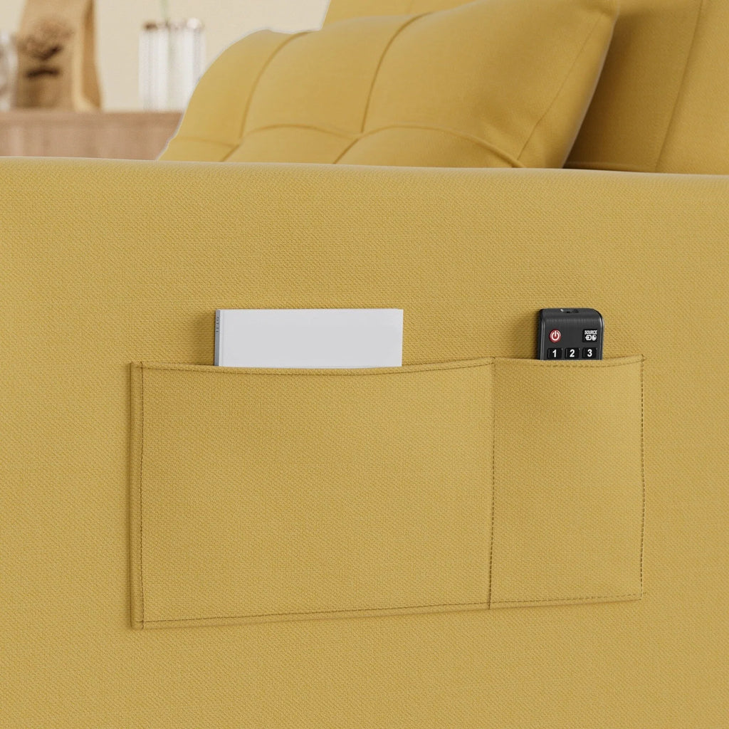 Divano letto trasformabile 3-in-1, Poltrona letto estraibile, Letto pieghevole convertibile per soggiorno