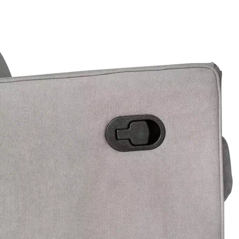 Poltrona Reclinabile Girevole con Funzione Dondolo, Reclinabile Manuale con Girevole a 360 Gradi Perfetta per Soggiorno, Camera da Letto o Cameretta