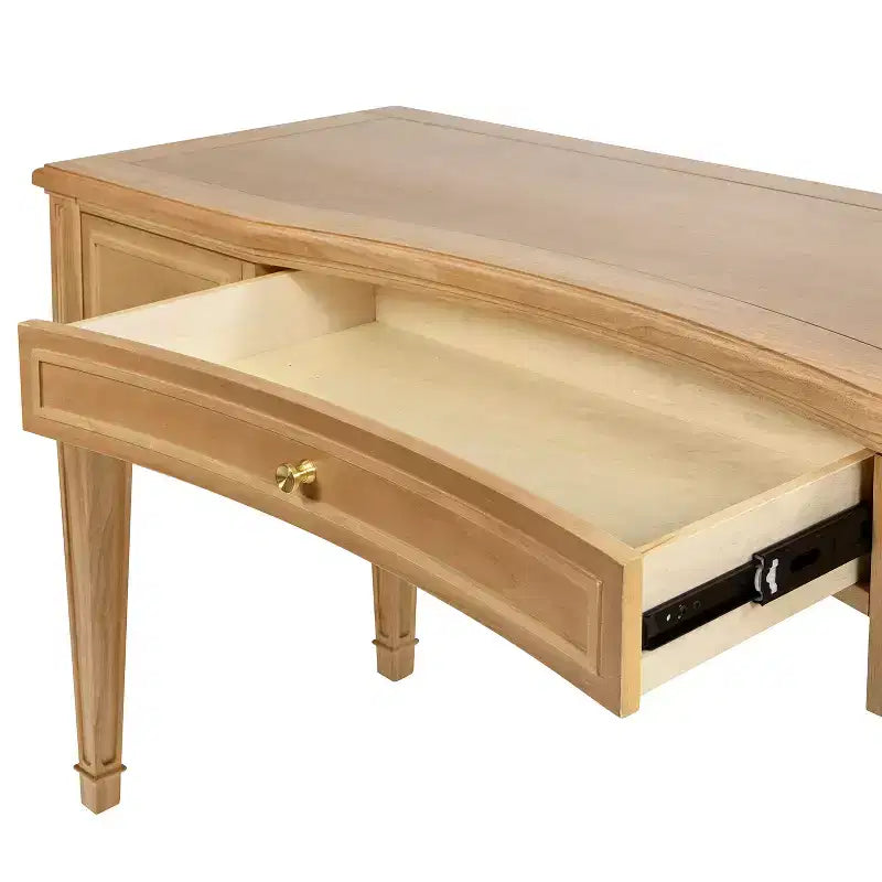 Scrivania direzionale in legno 55" a 3 cassetti