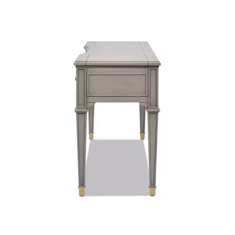 Scrivania direzionale in legno 55" a 3 cassetti