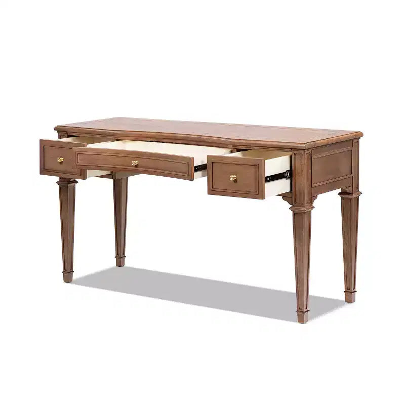 Scrivania direzionale in legno 55" a 3 cassetti