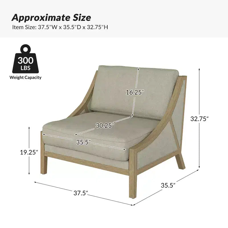 Poltrona oversize con seduta flessibile e cuscino schienale mobile