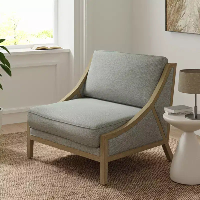 Poltrona oversize con seduta flessibile e cuscino schienale mobile