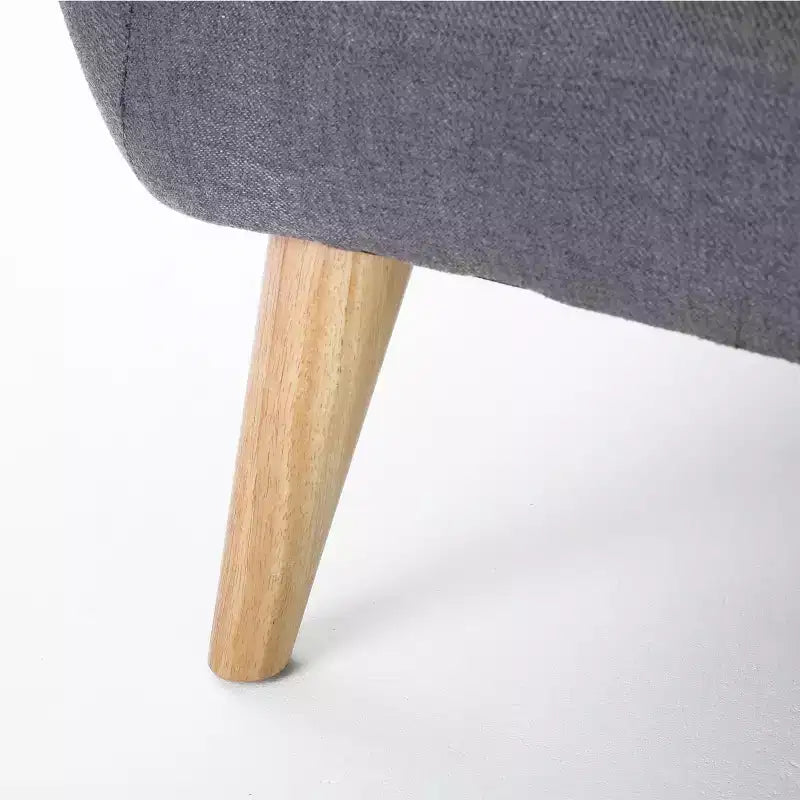 Divano a 2 posti imbottito capitonné Mid-Century Modern 67,25"