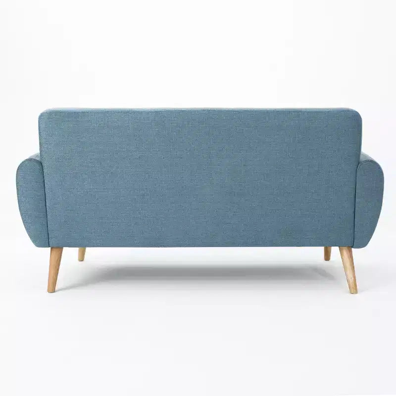 Divano a 2 posti imbottito capitonné Mid-Century Modern 67,25"