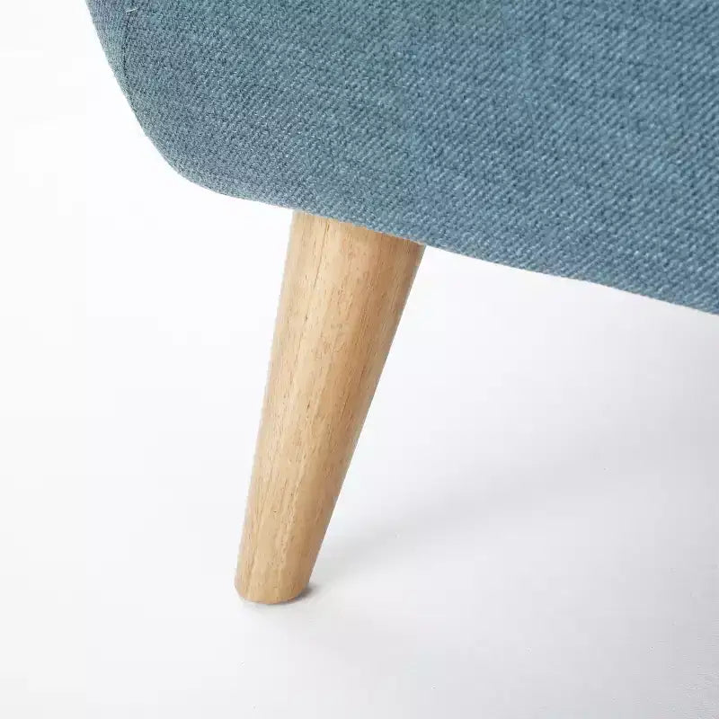 Divano a 2 posti imbottito capitonné Mid-Century Modern 67,25"