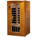 Sauna a infrarossi lontani a bassa EMF per 2 persone, legno di Hemlock canadese